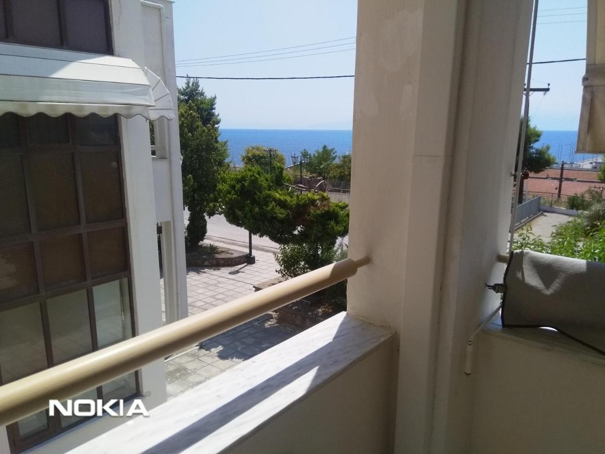 Seaview To Olympus, Sunny, Cosy Apartment Nea Michaniona Esterno foto
