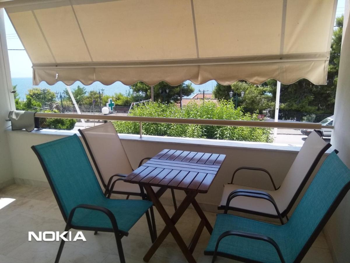 Seaview To Olympus, Sunny, Cosy Apartment Nea Michaniona Esterno foto