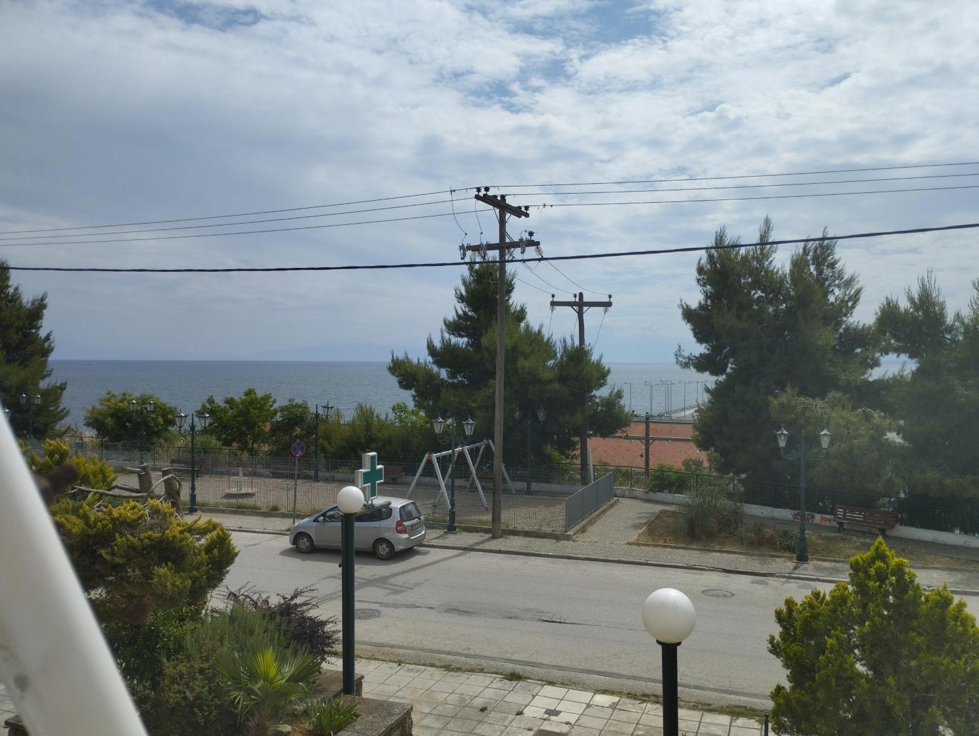Seaview To Olympus, Sunny, Cosy Apartment Nea Michaniona Esterno foto
