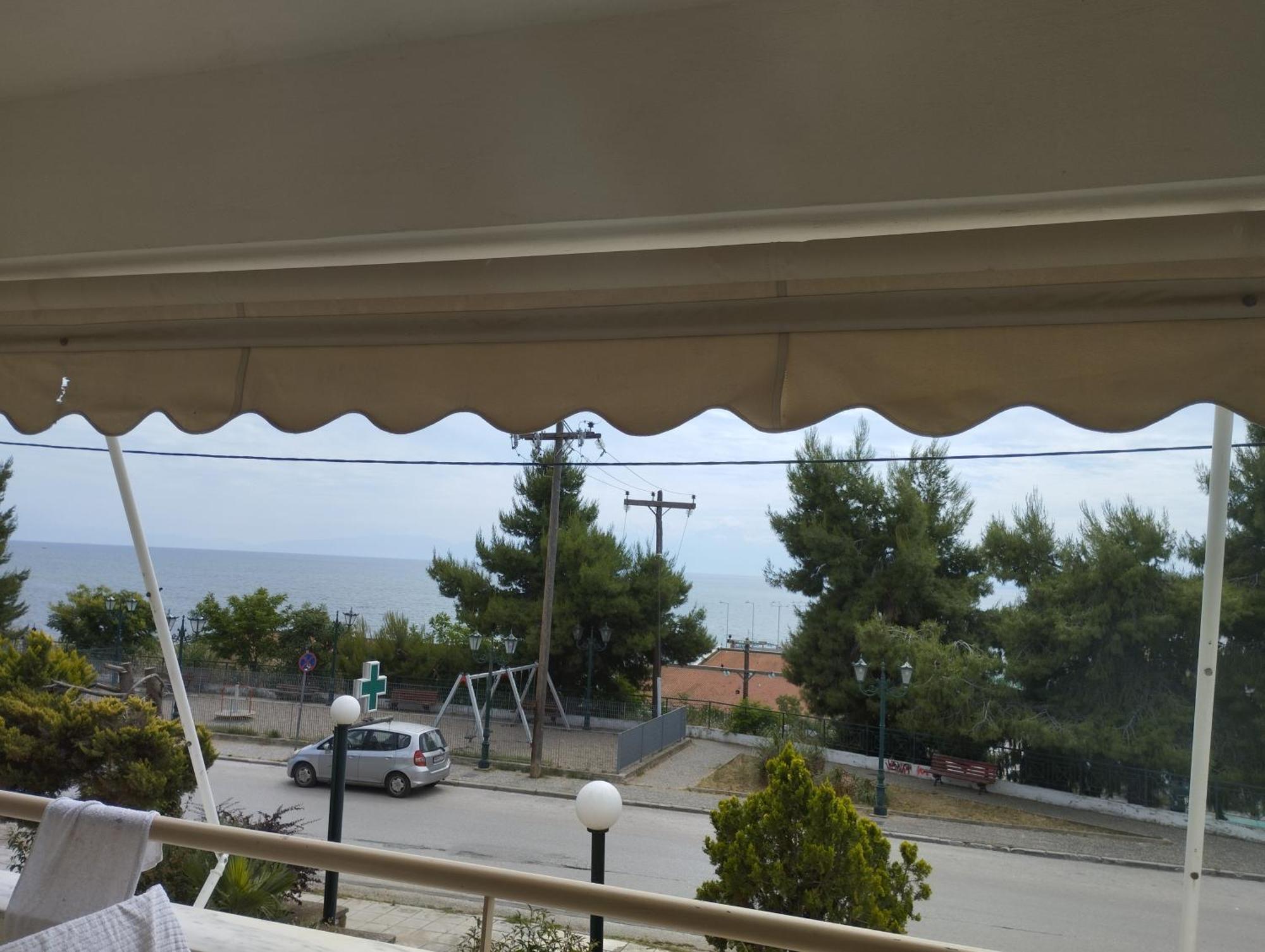 Seaview To Olympus, Sunny, Cosy Apartment Nea Michaniona Esterno foto