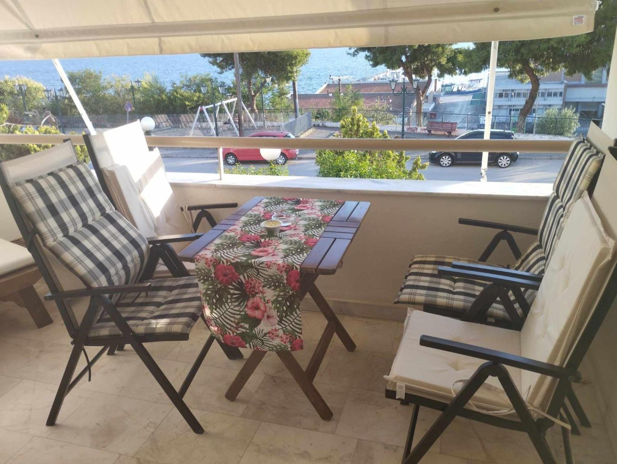 Seaview To Olympus, Sunny, Cosy Apartment Nea Michaniona Esterno foto